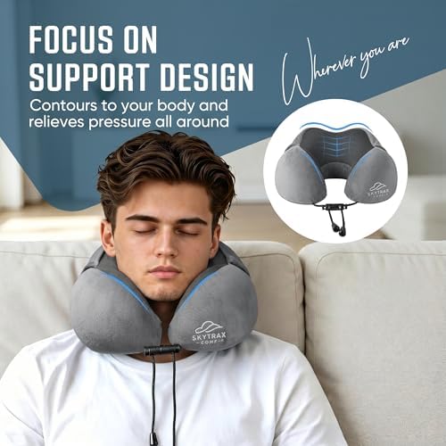 SkytraxComf® Travel Neck Pillow - Image 4