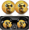 Yonlevres Car Coasters for Cup Holders, 2 Pack by Yonlevres