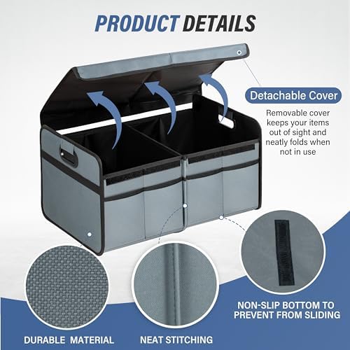 Simple Deluxe Car Trunk Organizer - Image 2