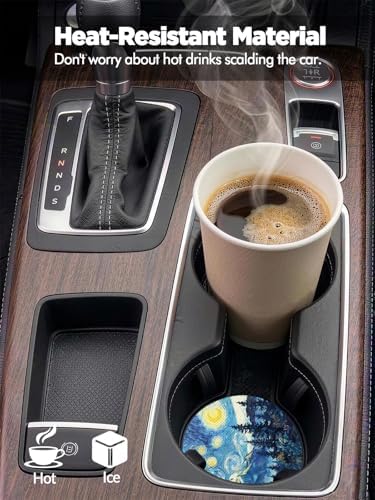 WOCOCN Car Coasters for Cup Holders - Image 3
