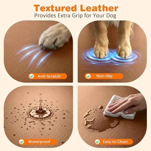 URPOWER PU Leather Hard Bottom Dog Seat Cover - Image 3