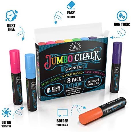 LANA & LUCA Jumbo Liquid Chalk Markers - Image 2