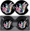 2 Pack Hummingbird Car Coasters by Unknown