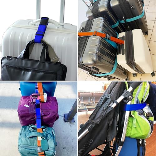 4 Pack Luggage Connector Straps - Image 5
