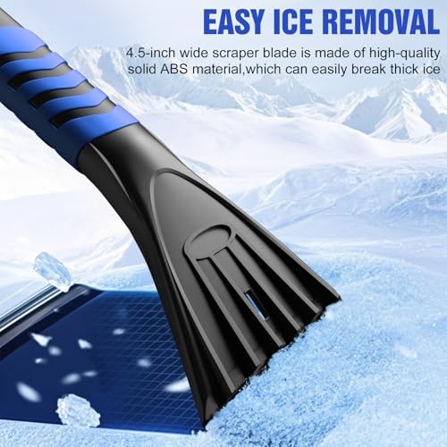 Nuovoware 60" Ice Scraper and Extendable Snow Brush - Image 5