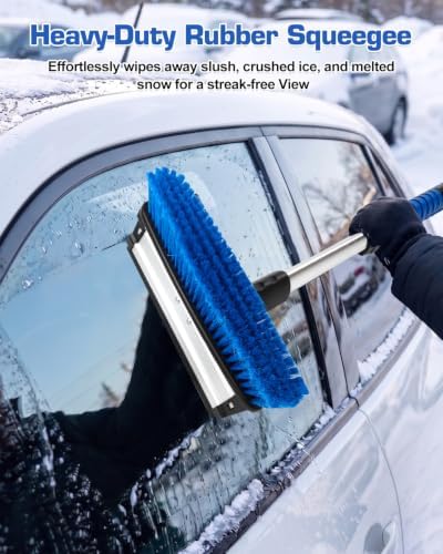 39.5" Snow Brush with Ice Scraper & Squeegee - Image 4