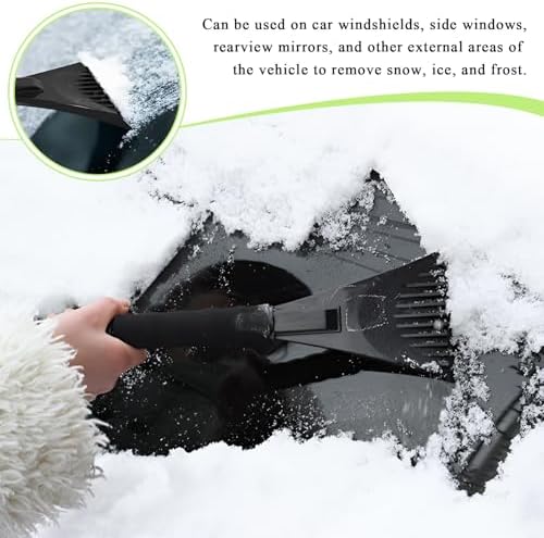 Ice Scraper for Car Windshield, Scratch-Free Auto Window Snow Scraper - Image 6
