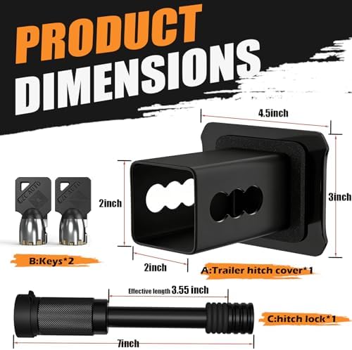 Mountains Range Hitch Cover for 2 Inch Receivers - Image 6