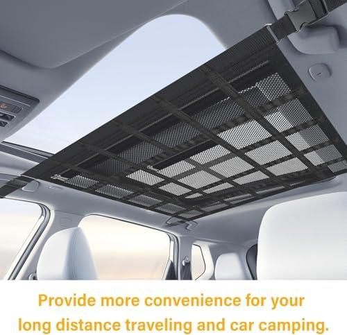 Upgrade Car Ceiling Cargo Net Pocket - Image 6