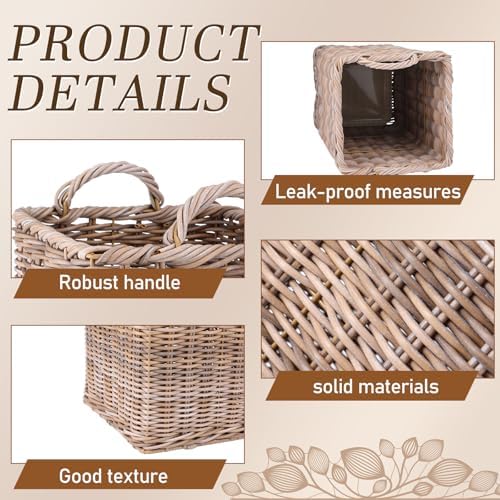 GlikCeil Rattan Umbrella Holder - Image 3