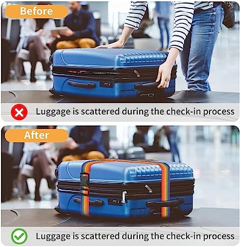 BILIONE Luggage Straps for Suitcases - Image 3
