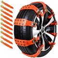Snow Tire Chains for Fiat 124 Spider Classica Convertible 2017-2020, Traction by Unknown