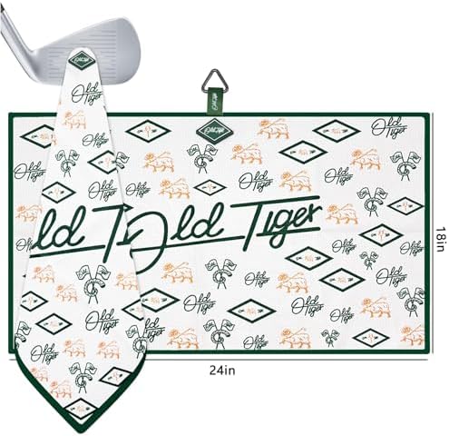 PINKTEE 16x24 Magnetic Golf Towel, Waffle Microfiber Cleaning Towel - Image 6