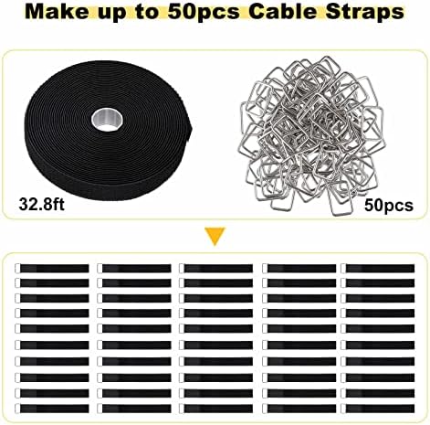YMCRLUX 1"x32ft Hook and Loop Straps - Image 4