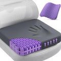 TushGuard Gel Seat Cushion for Long Sitting, Breathable Thick Patent Design by TushGuardSeatCushonsPillows