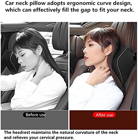 Car Seat Neck Pillow, Headrest Cushion Relieve Neck Pain - Image 3
