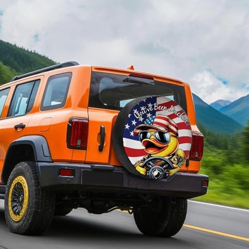 Waterproof PU Leather Spare Tire Cover - Image 2