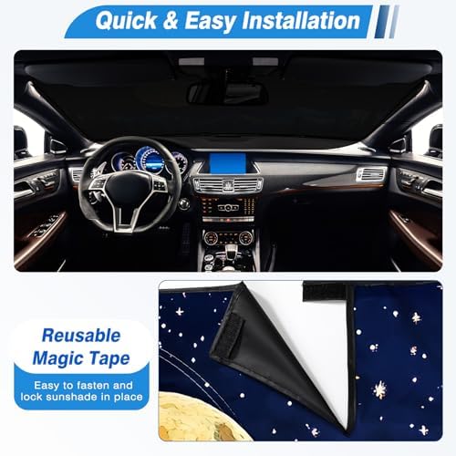 Windshield Sun Shade, Car Sun Shade Windshield - Image 5