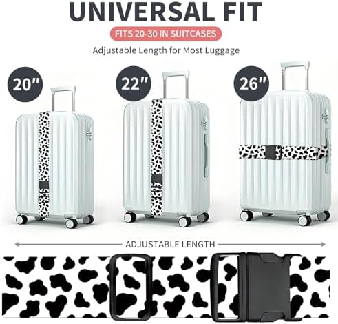 Luggage Strap for Suitcases Adjustable Travel Belt - Image 5