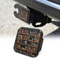 Magical Cat Library Bookshelf Tow Hitch Covers Heavy Duty Rubber Trailer Hitch by Unknown