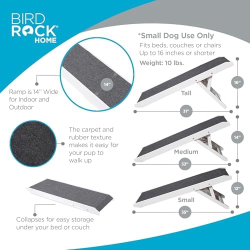 BIRDROCK HOME Adjustable Pet Ramp - Image 3