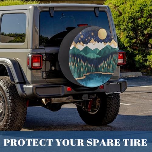 Forest Spare Tire Cover Waterproof Dust-Proof Spare Wheel Covers - Image 6