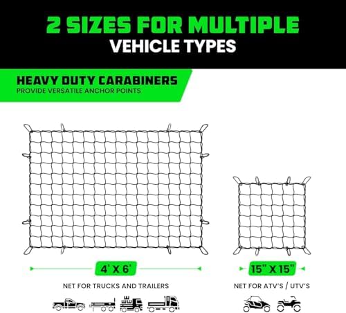 Rhino USA Bungee Cargo Net Set - Image 4