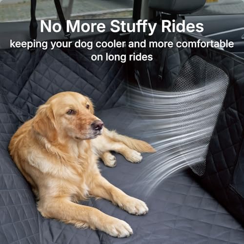 Car Back Seat Extender for Dogs, Semi-Hard Bottom Design, Fits Compact SUVs - Image 5