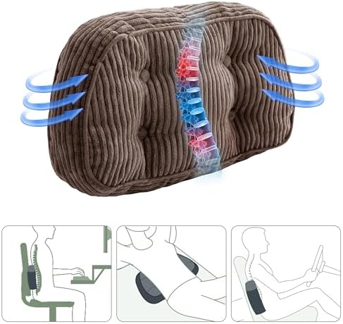 HIGOGOGO Lumbar Support Pillow for Recliner Chair/Accent Chair/Couch/Office - Image 2