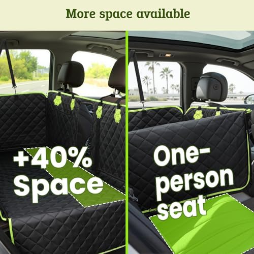 2-in-1 Dog Car Seat Cover for Back Seat, Transform to Passenger Mode - Image 5