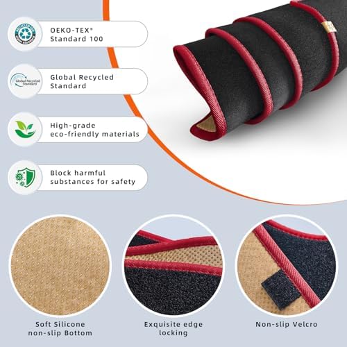 Dashboard Cover Dash Mat Fit for to-yota Camry 2011-2007, Car Dash Board Mat - Image 3