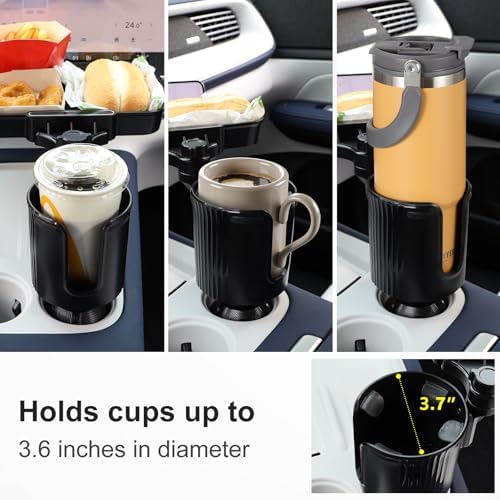 Car Large Cup Holder Expander, 2-in-1 Cupholder Extender - Image 4