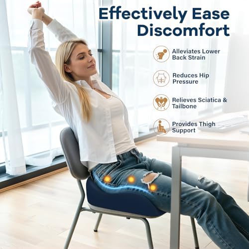 Ergonomic Memory Foam Seat Cushion - Image 3