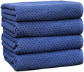 COTTON CRAFT Euro Spa Waffle Weave Bath Towels by COTTONCRAFT