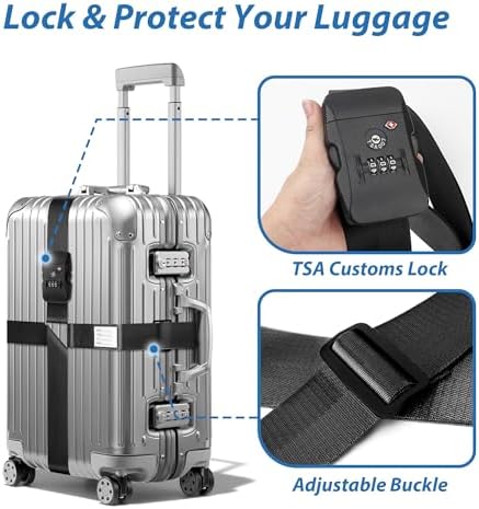 TSA Approved Luggage Straps - Image 4