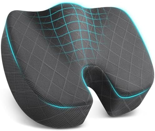 TushGuard Seat Cushion, Memory Foam Office Chair Cushion by TushGuardSeatCushonsPillows