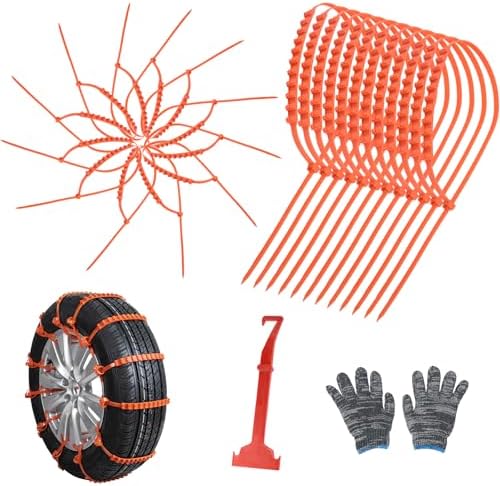 12 Pcs Snow Tire Chains by Oziral