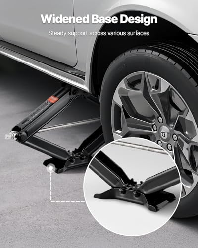 VEVOR 6500 lbs RV Scissor Jacks, 4-23.4 in RV Stabilizer Leveling Scissor Jacks - Image 5