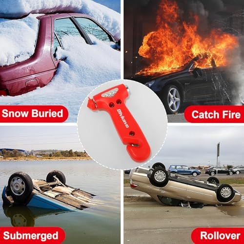 Window Breaker, 3-in-1 Emergency Escape Tool - Image 7