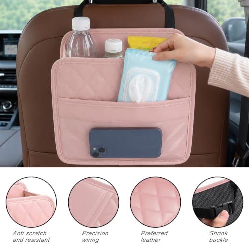 Car Seat Back Organizer – Waterproof Backseat Storage Bag - Image 3