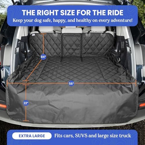 4Knines SUV Cargo Liner for Dogs, Fold Down Seats - Image 4