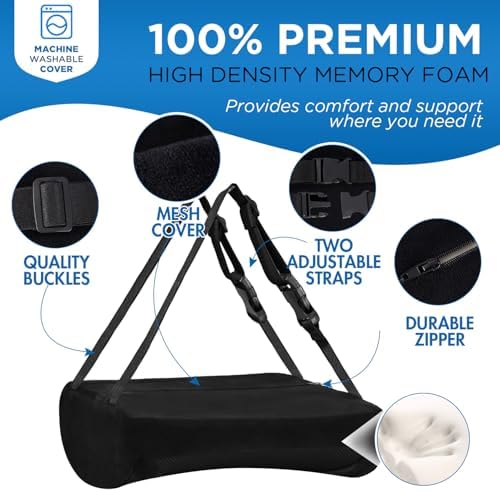 Niceeday Lumbar Support Pillow for Office Chair Car, Gaming Chair Lower Back - Image 3