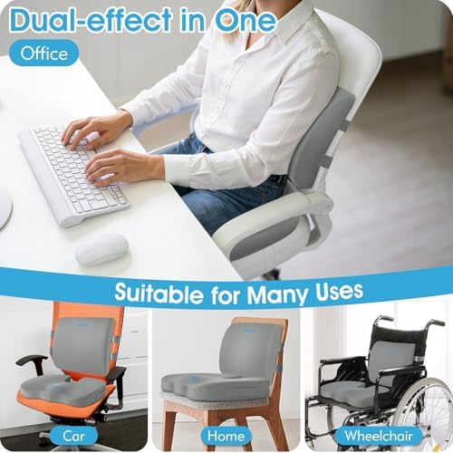 CushZone X-Large Seat Cushion and Lumbar Pillow - Image 6