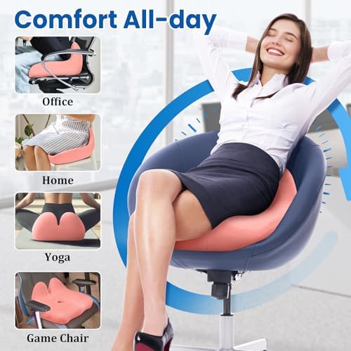 CushZone Extra Large Seat Cushion, Sciatica Support - Image 5