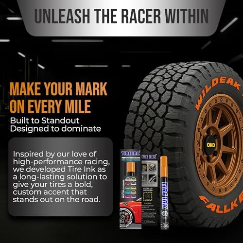 Orange Color Tire Paint Pen - Image 2