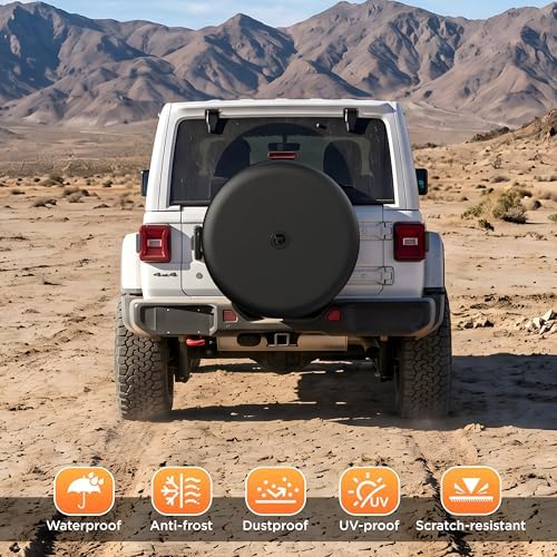 Moonet 32" Tire Cover for Jeep Wrangler JL - Image 6