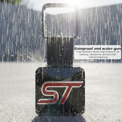 ST Logo Hitch Cover for 2 Inch Receivers, ST Trailer Hitch Cover Tube Plug - Image 5