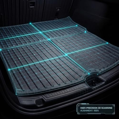 Cargo Liners for Tesla Model Y Juniper Trunk Mat, All Weather TPE Protector - Image 7