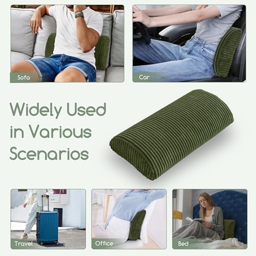 HIGOGOGO Lumbar Support Pillow for Recliner Chair/Accent Chair/Couch, Memory - Image 6