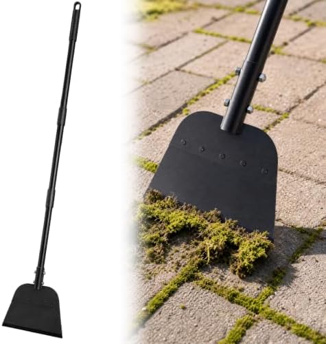 Garden Flat Shovel, 54 Inch Heavy Duty Ice Scraper Chopper by Jowgut
